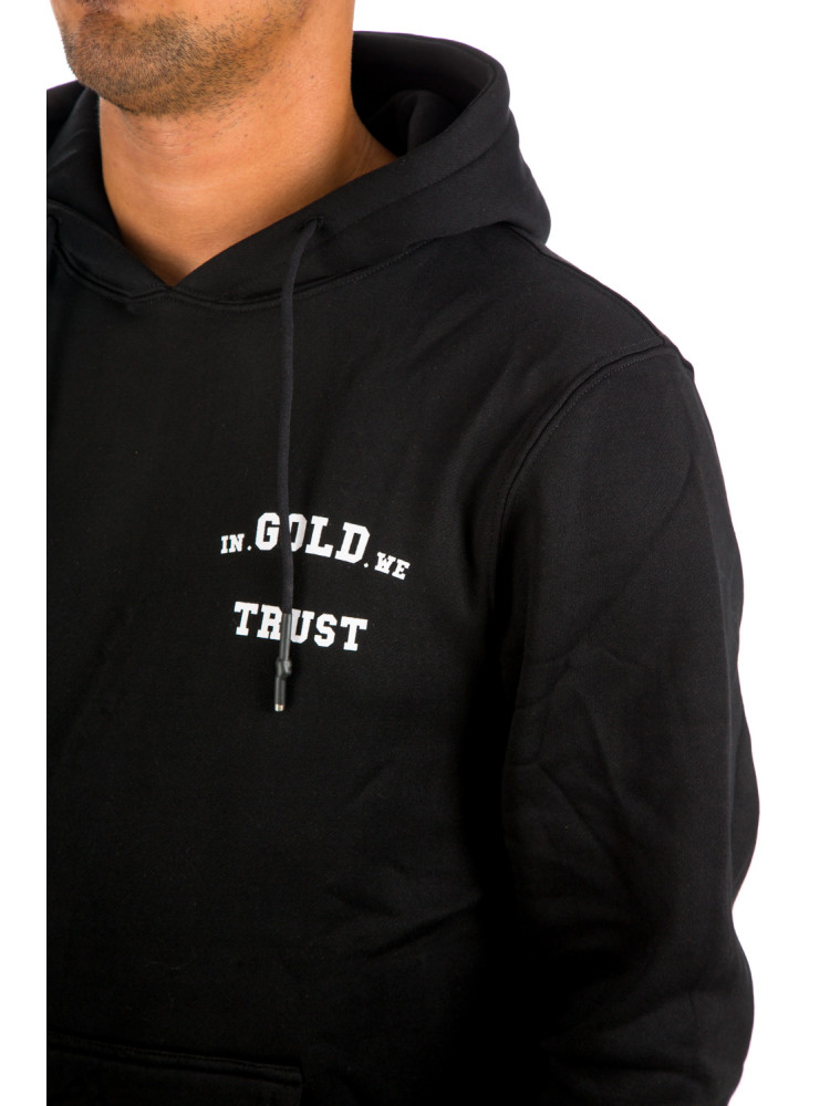 IN GOLD WE TRUST  igwt hoodie IN GOLD WE TRUST   IGWT Hoodiezwart - www.credomen.com - Credomen