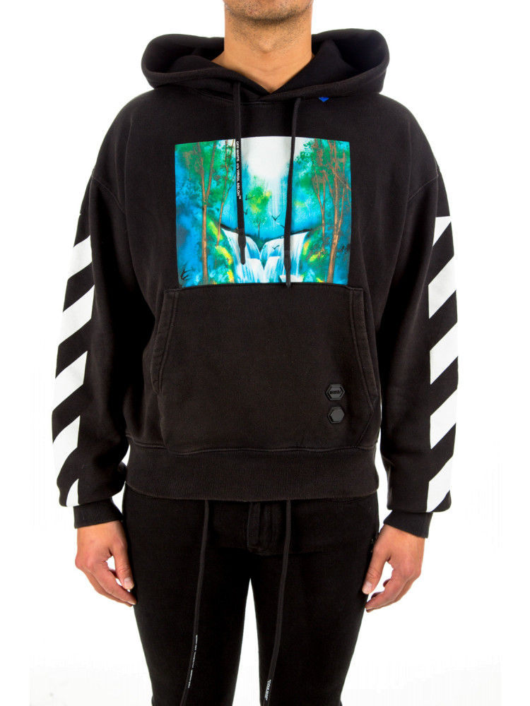 off white hoodie waterfall