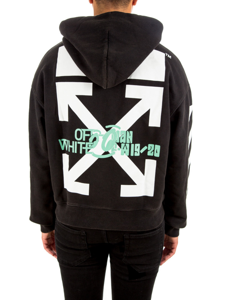 off white waterfall hoodie