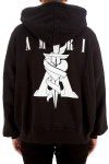 Amiri dagger oversized hoodie Amiri  Dagger Oversized Hoodiezwart - www.credomen.com - Credomen