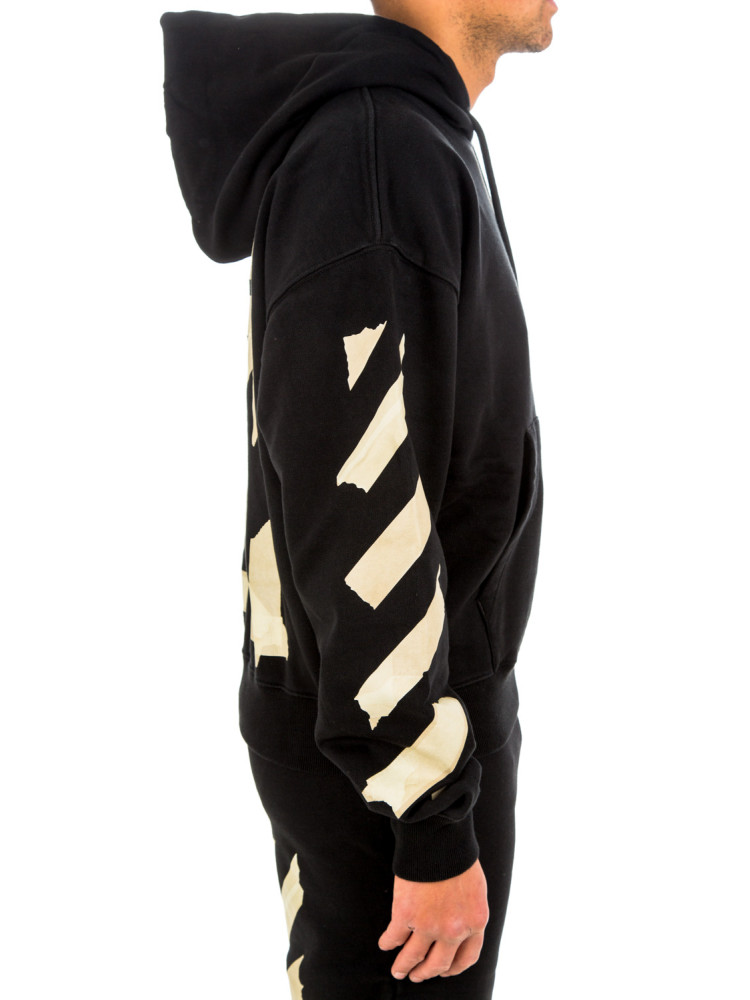 Off white taped deals hoodie