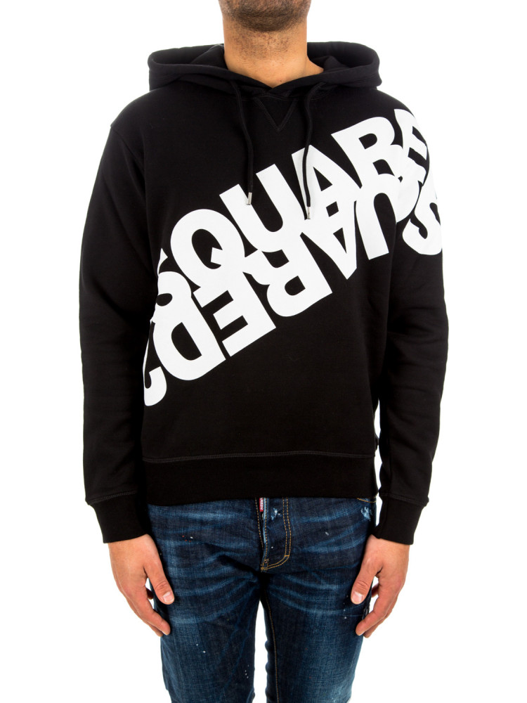 Dsquared2 cool fit hoodie Dsquared2  Cool Fit Hoodiezwart - www.credomen.com - Credomen