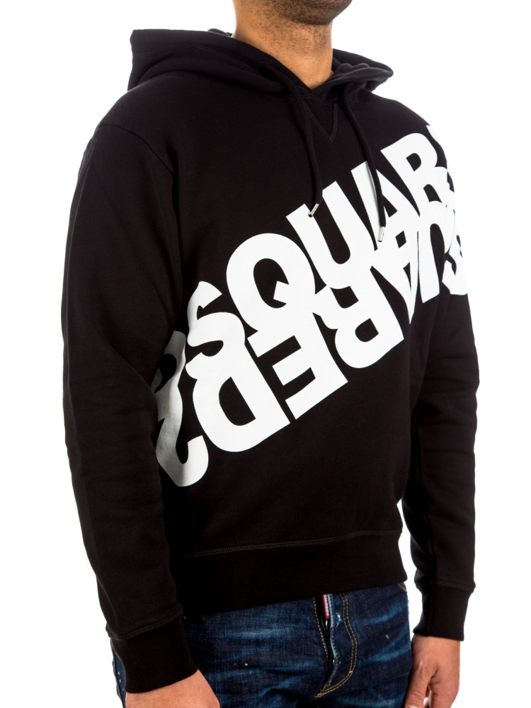 Dsquared2 cool fit hoodie Dsquared2  Cool Fit Hoodiezwart - www.credomen.com - Credomen