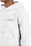 Amiri army paint hoodie Amiri  ARMY PAINT HOODIEgrijs - www.credomen.com - Credomen