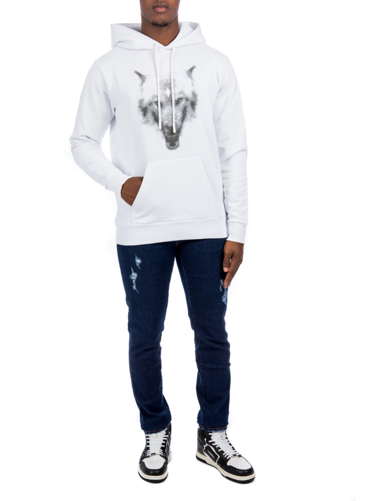 Marcelo Burlon Cross Wolf Hood