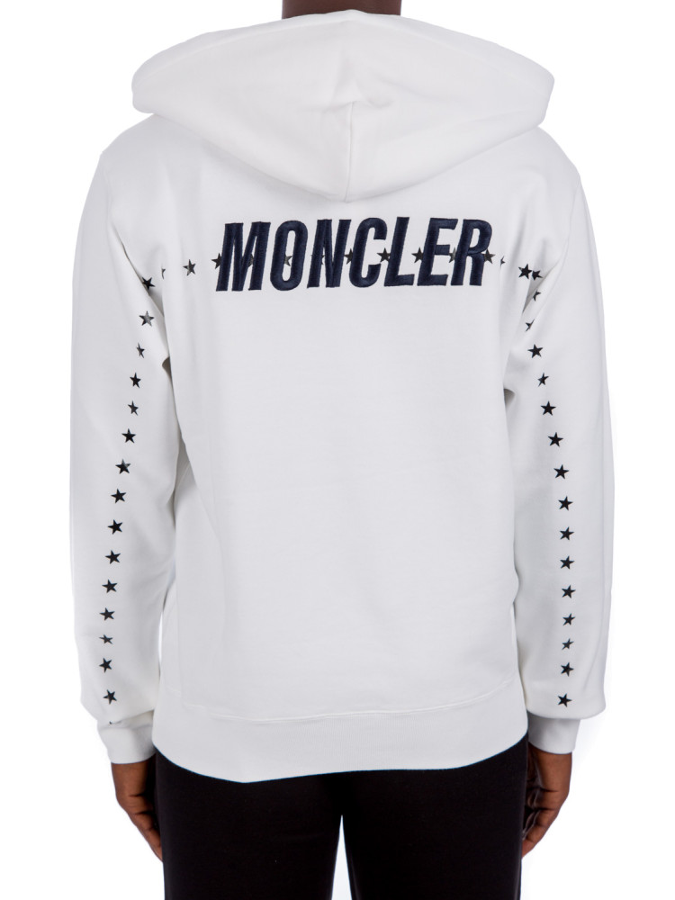 Moncler Genius hoodie sweater Moncler Genius  HOODIE SWEATERwit - www.credomen.com - Credomen