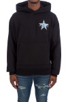 Amiri paisley star hoodie Amiri  PAISLEY STAR HOODIEzwart - www.credomen.com - Credomen