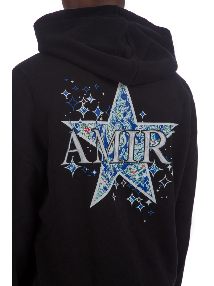 【AMIRI】21AW Paisley star print hoodie