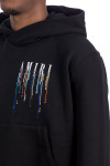 Amiri embroid paint hoodie Amiri  EMBROID PAINT HOODIEzwart - www.credomen.com - Credomen