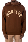 Moncler hoodie sweater Moncler  HOODIE SWEATERbruin - www.credomen.com - Credomen