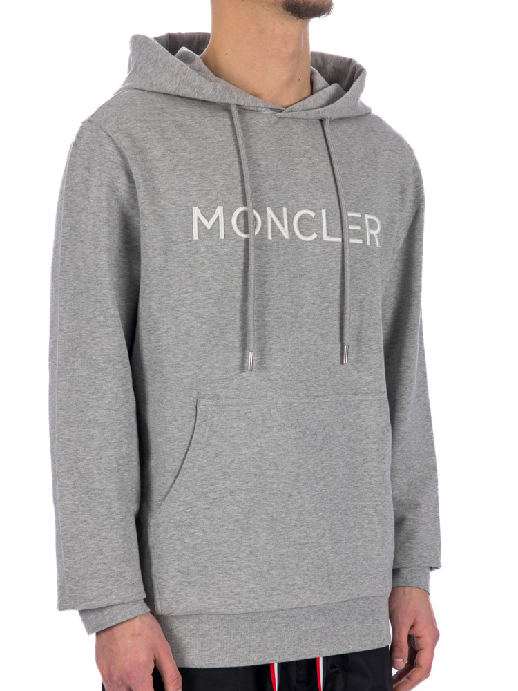Moncler hoodie sweater Moncler  HOODIE SWEATERzwart - www.credomen.com - Credomen