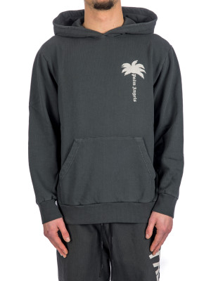 Palm Angels Seasonal-logo hoodie - Black