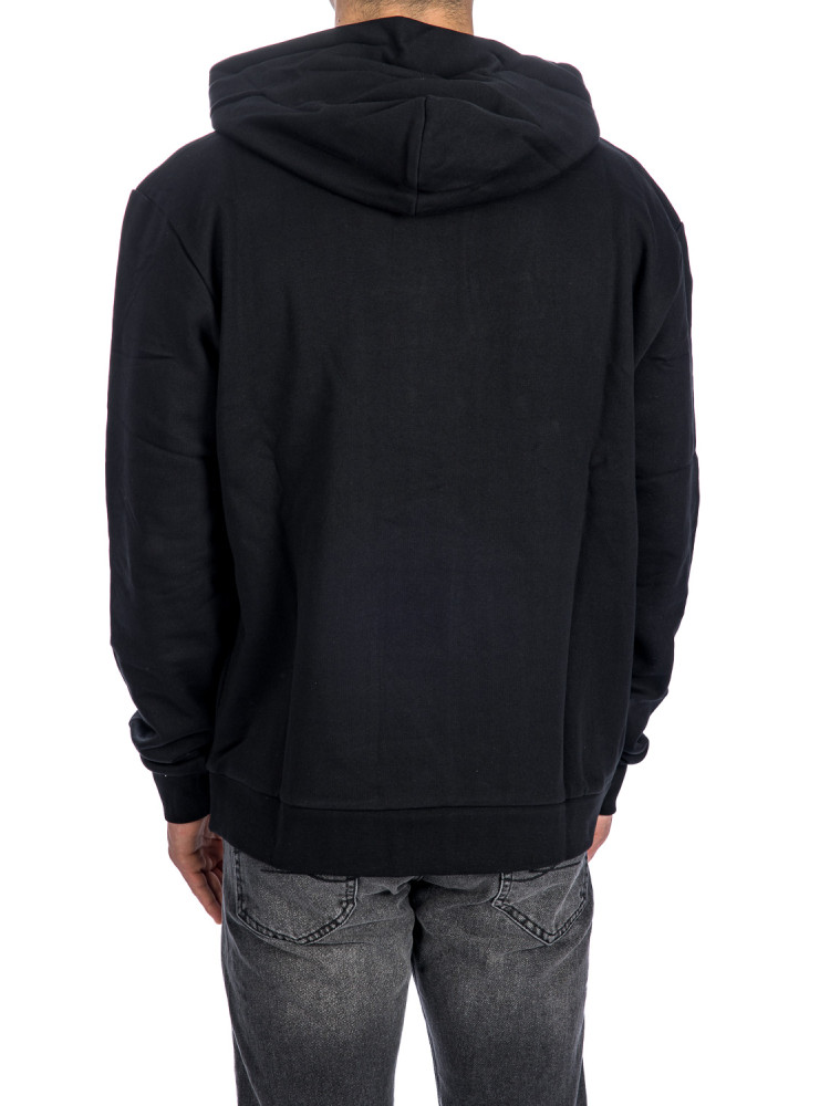 Flaneur Homme essential hoodie Flaneur Homme  ESSENTIAL HOODIEzwart - www.credomen.com - Credomen