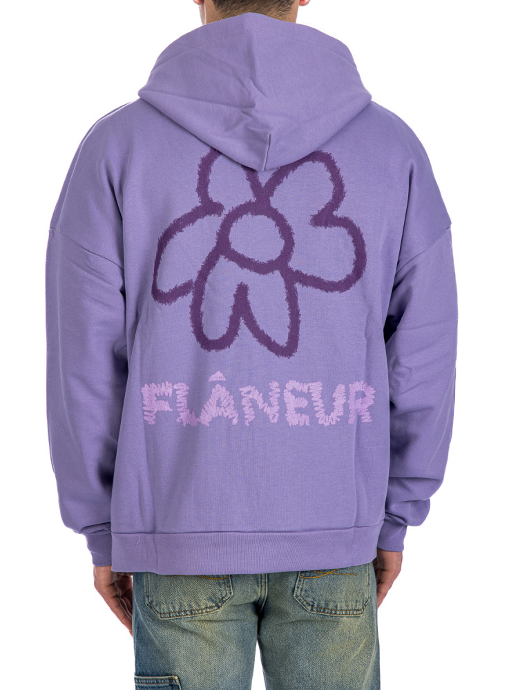 Flaneur Homme flower doodle Flaneur Homme  FLOWER DOODLEpaars - www.credomen.com - Credomen