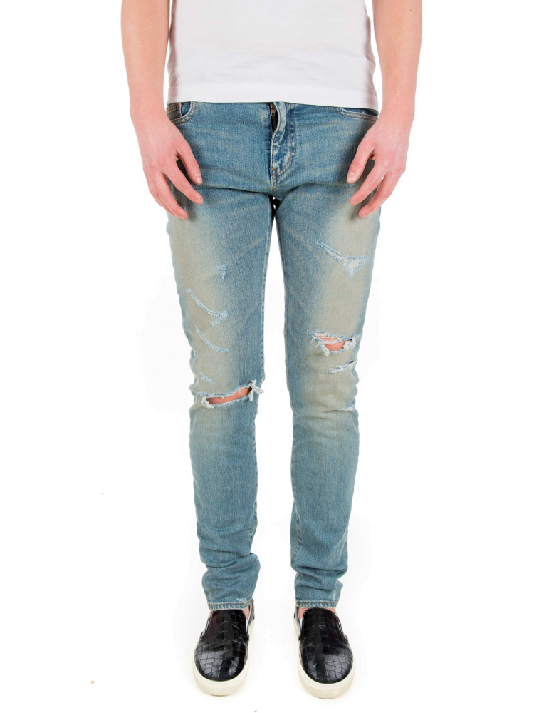 Saint laurent hot sale trash denim