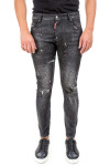 Dsquared2 tidy biker jean black Dsquared2 Tidy Biker Jean Blackblauw - www.credomen.com - Credomen