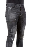 Dsquared2 tidy biker jean black Dsquared2 Tidy Biker Jean Blackblauw - www.credomen.com - Credomen