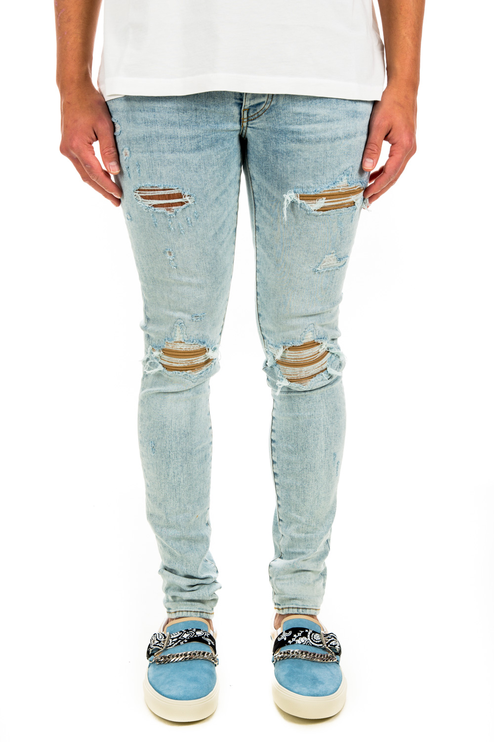 Amiri Suede Mx1 Jean | Credomen