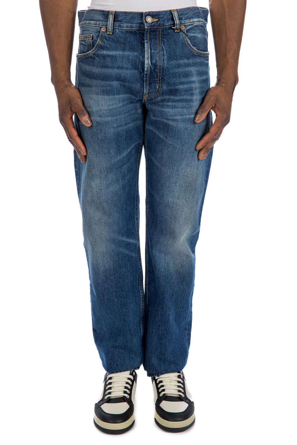 Saint Laurent Relaxed Straight Jeans | Credomen