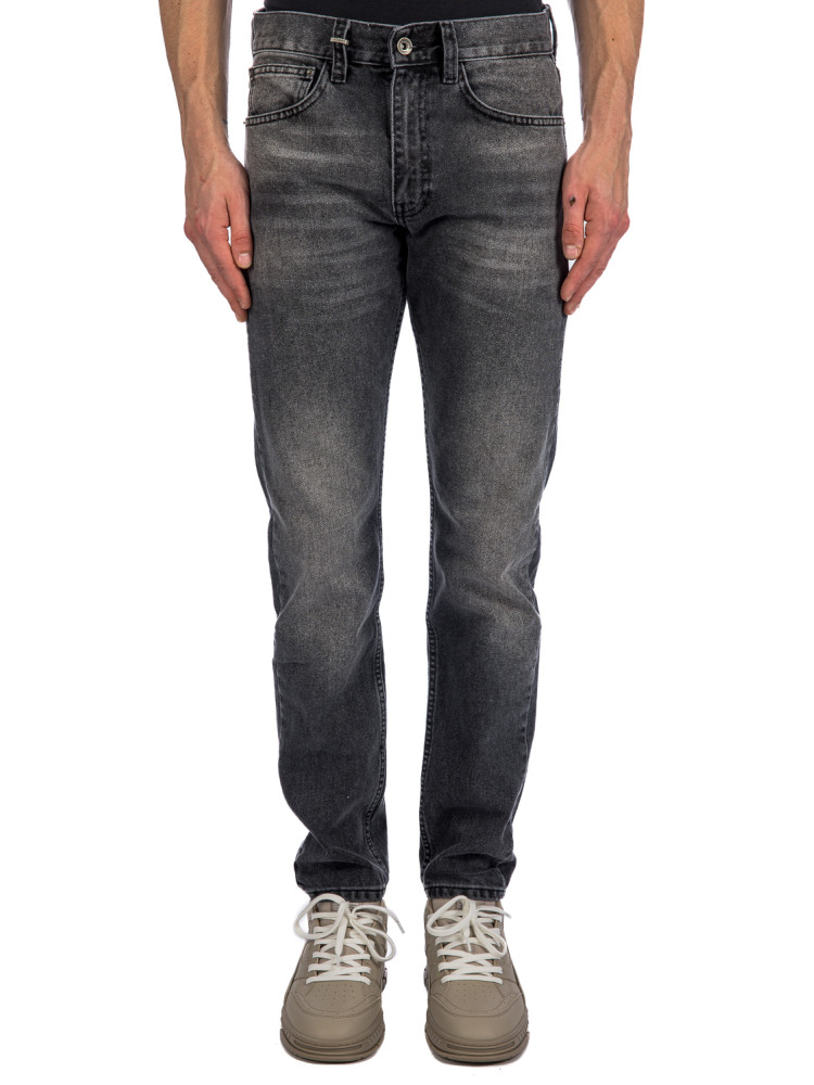 Flaneur Homme slim jeans Flaneur Homme  SLIM JEANSzwart - www.credomen.com - Credomen