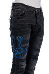 Amiri blue snake archival jean Amiri  BLUE SNAKE ARCHIVAL JEANzwart - www.credomen.com - Credomen