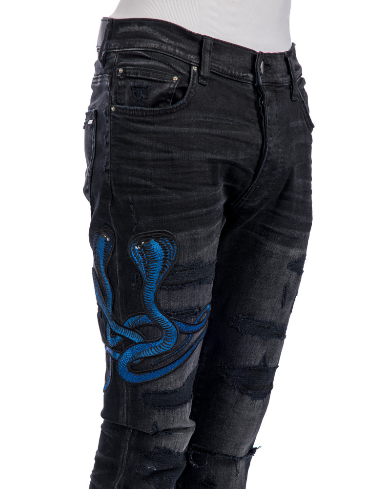 Amiri blue snake archival jean Amiri  BLUE SNAKE ARCHIVAL JEANzwart - www.credomen.com - Credomen