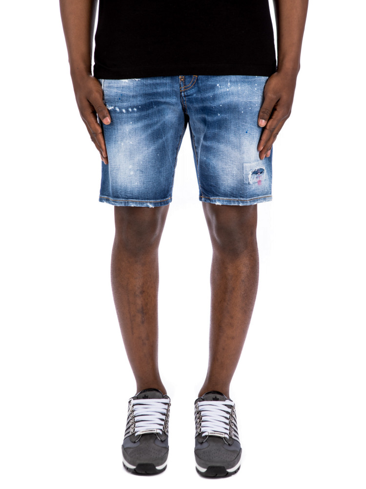 Dsquared2 Grff-t Marine Shorts | Credomen