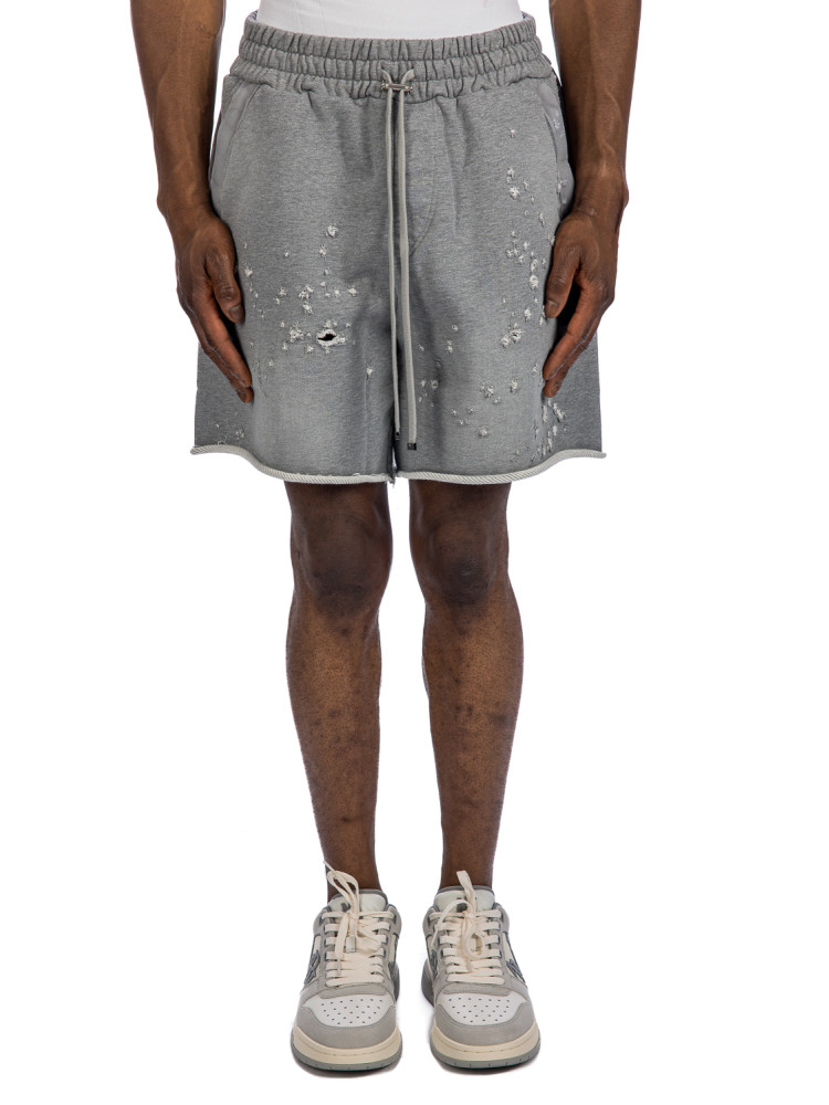 Amiri shotgun embroidered short Amiri SHOTGUN EMBROIDERED SHORTgrijs - www.credomen.com - Credomen