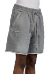 Amiri shotgun embroidered short Amiri SHOTGUN EMBROIDERED SHORTgrijs - www.credomen.com - Credomen