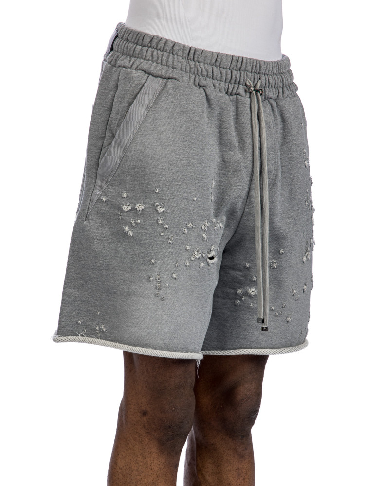 Amiri shotgun embroidered short Amiri SHOTGUN EMBROIDERED SHORTgrijs - www.credomen.com - Credomen