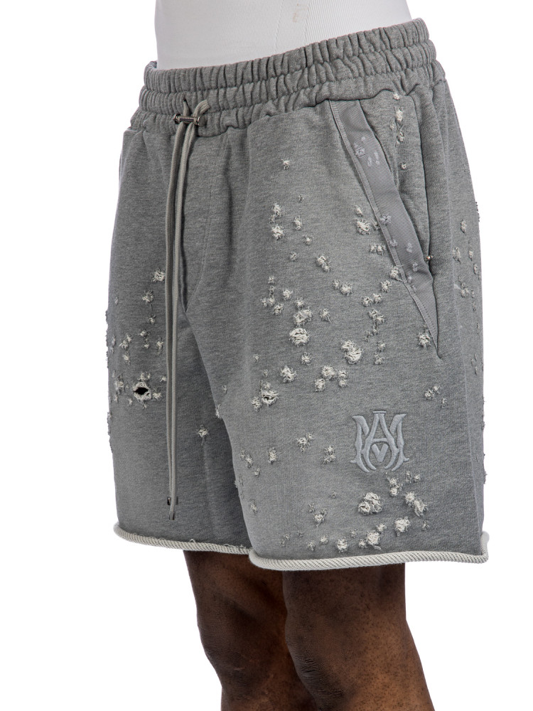 Amiri shotgun embroidered short Amiri SHOTGUN EMBROIDERED SHORTgrijs - www.credomen.com - Credomen