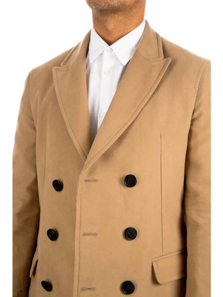 Short discount crombie coat