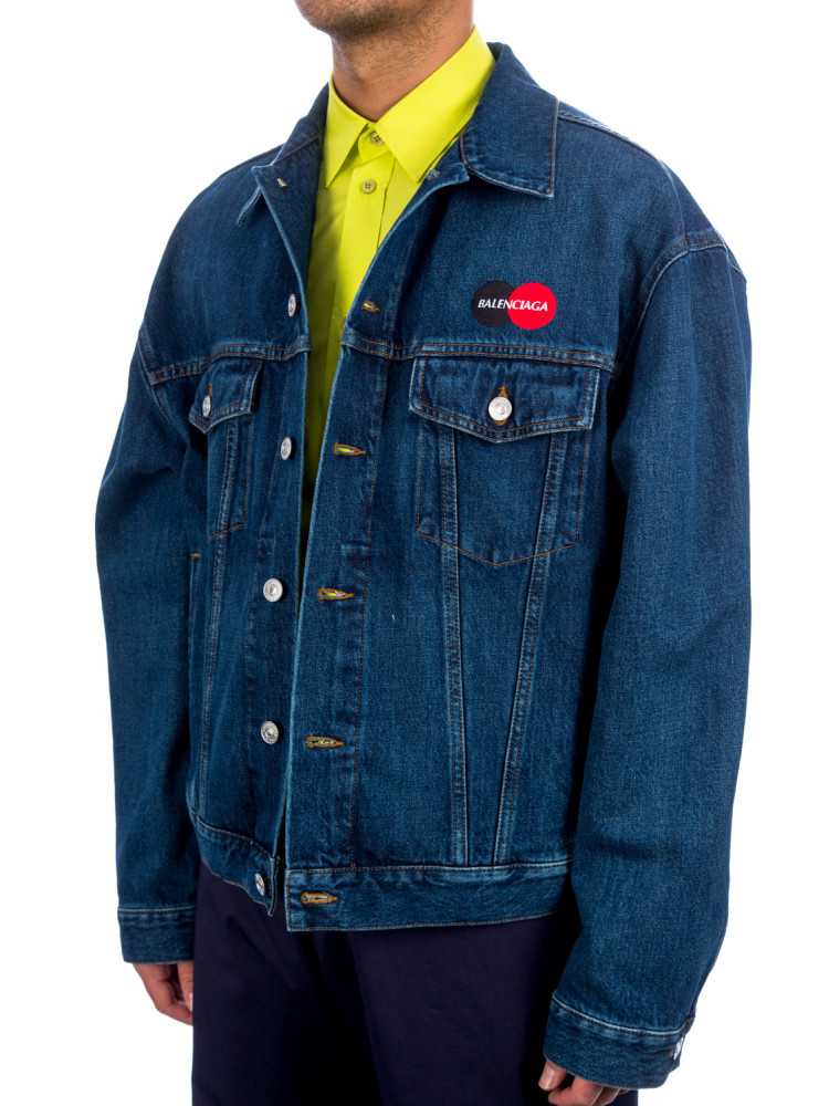 balenciaga mastercard denim jacket