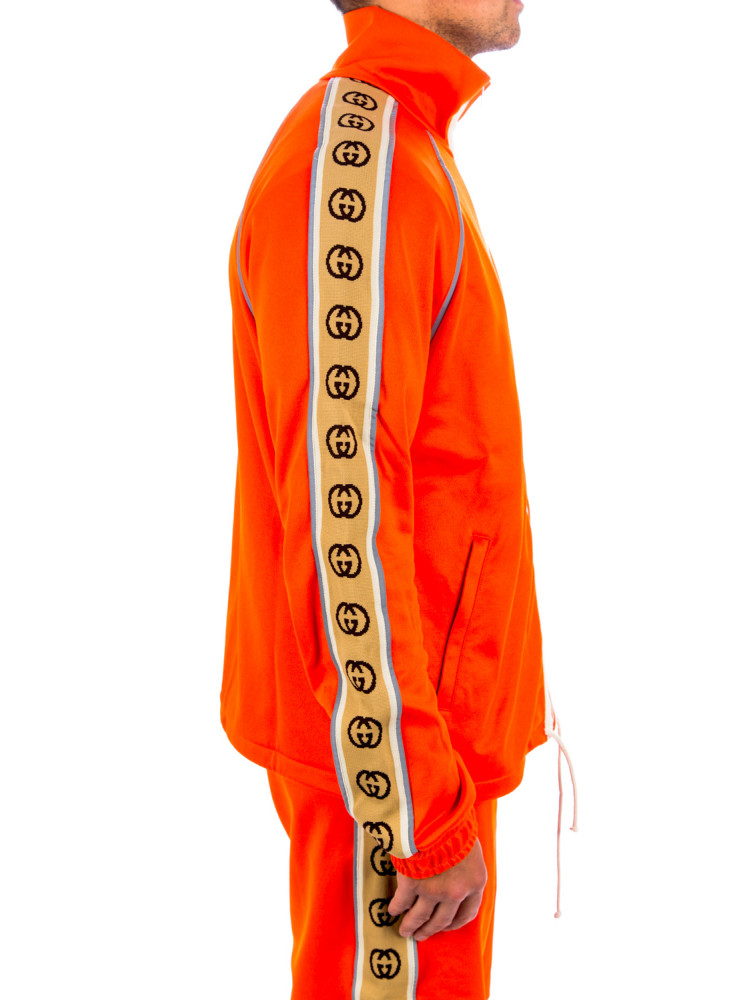 orange gucci track jacket