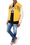 Amiri vintage applique varsity Amiri  VINTAGE APPLIQUE VARSITYgeel - www.credomen.com - Credomen