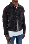 Balmain denim jacket Balmain  DENIM JACKETzwart - www.credomen.com - Credomen