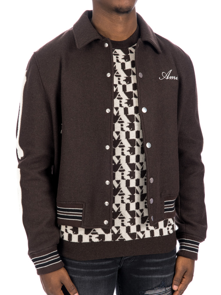 Amiri bones varsity jacket Amiri  BONES VARSITY JACKETmulti - www.credomen.com - Credomen