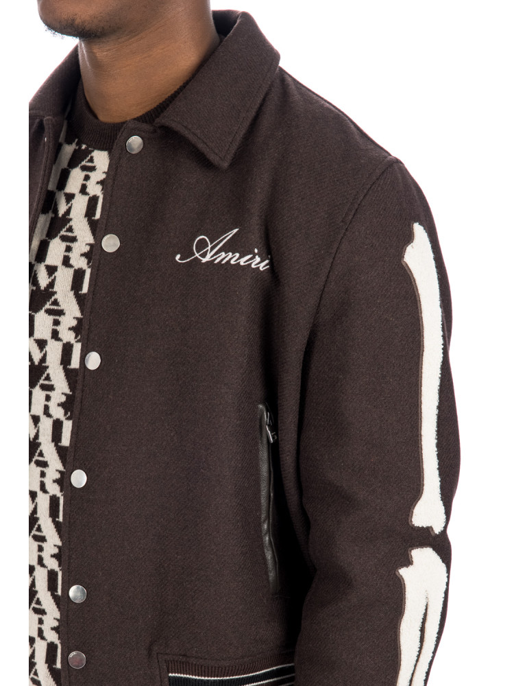 Amiri Bones Varsity Jacket | Credomen