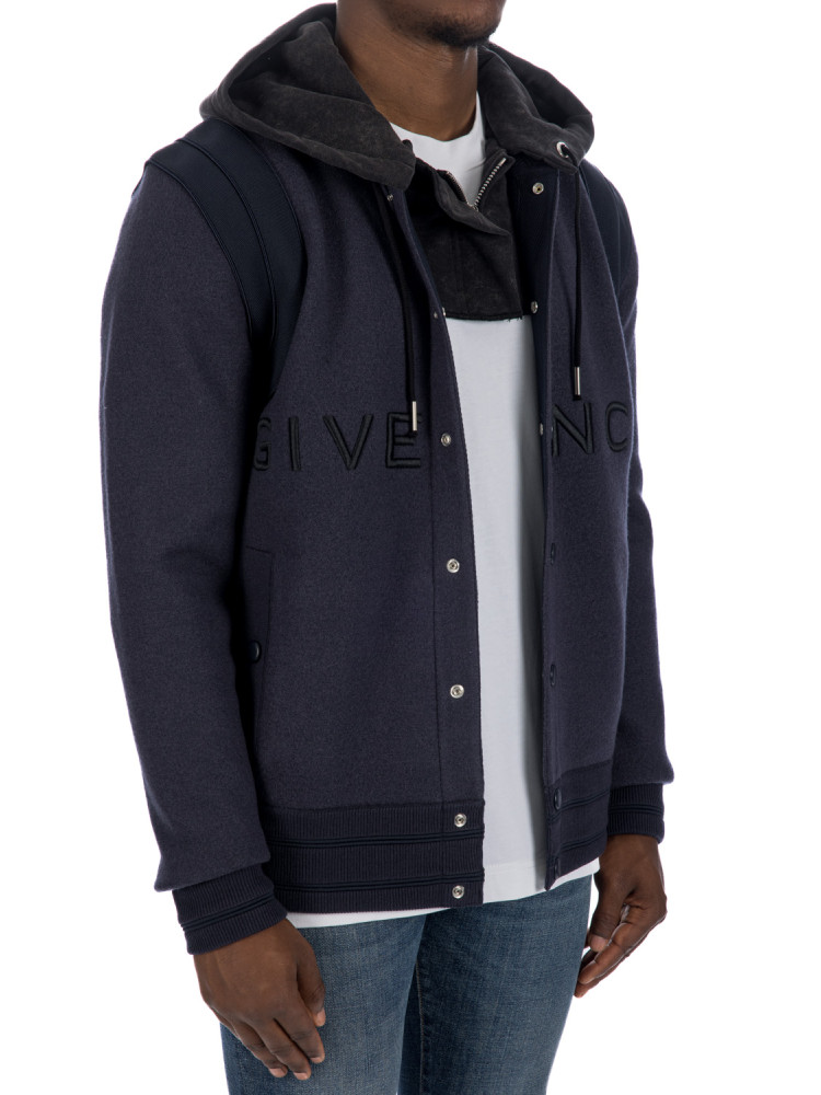 国内正規□ 超お買い得品【GIVENCHY】Hooded varsity jacket