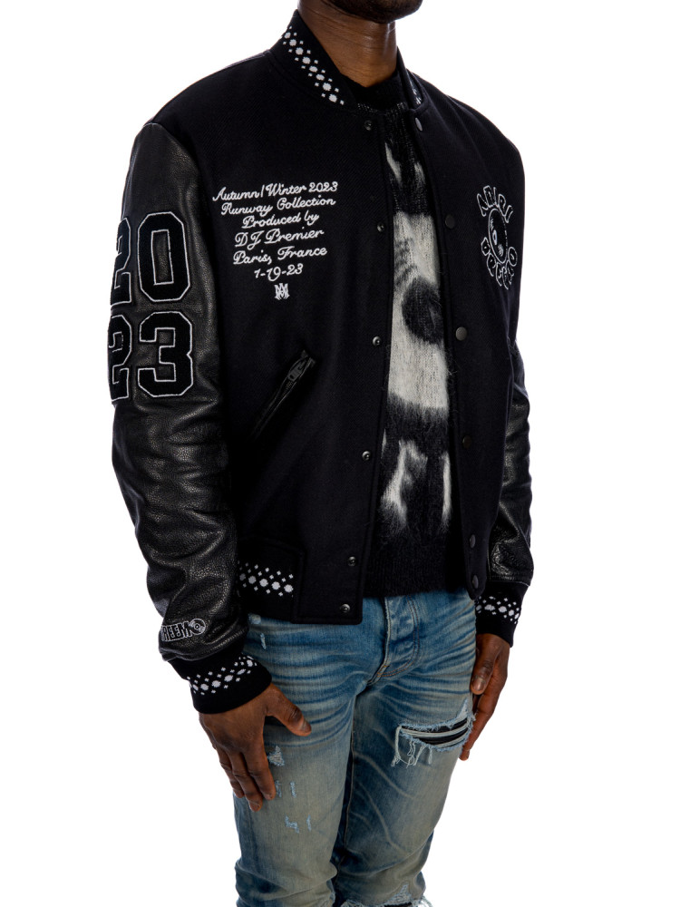 Amiri  dj premier varsity jckt Amiri   DJ PREMIER VARSITY JCKTzwart - www.credomen.com - Credomen