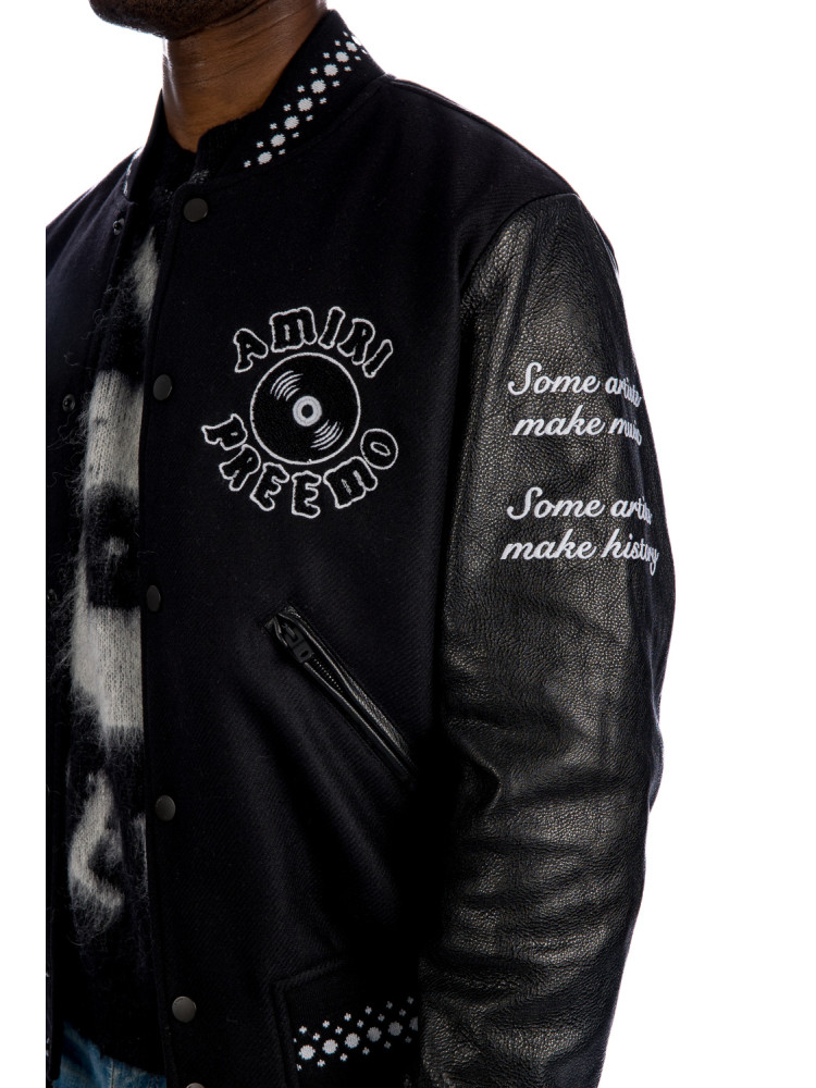 Amiri  dj premier varsity jckt Amiri   DJ PREMIER VARSITY JCKTzwart - www.credomen.com - Credomen