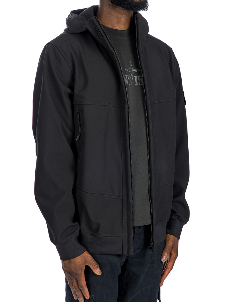 Stone Island light outerwear Stone Island  LIGHT OUTERWEARzwart - www.credomen.com - Credomen