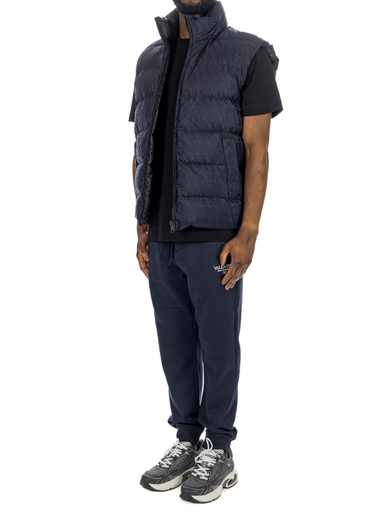 Valentino down vest Valentino  DOWN VESTblauw - www.credomen.com - Credomen