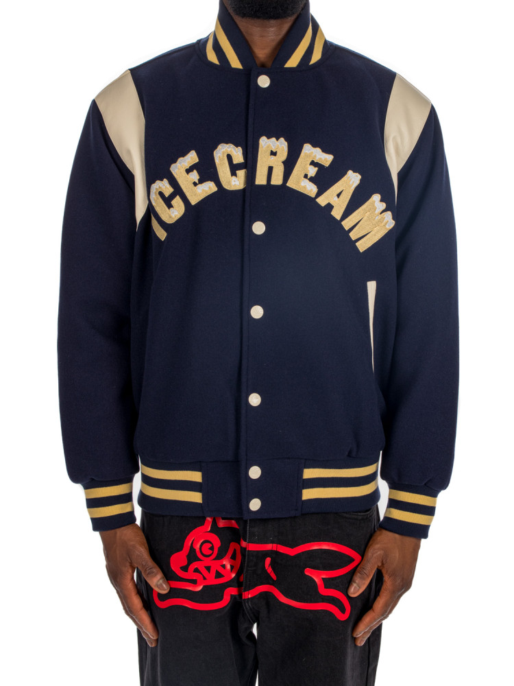 ICECREAM drippy varsity jckt ICECREAM  DRIPPY VARSITY JCKTblauw - www.credomen.com - Credomen