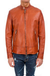 Dsquared2 leather biker Dsquared2  Leather Bikerbruin - www.credomen.com - Credomen