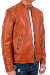 Dsquared2 leather biker Dsquared2  Leather Bikerbruin - www.credomen.com - Credomen