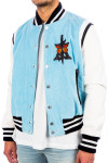 Amiri  varsity jacket Amiri   Varsity Jacketblauw - www.credomen.com - Credomen