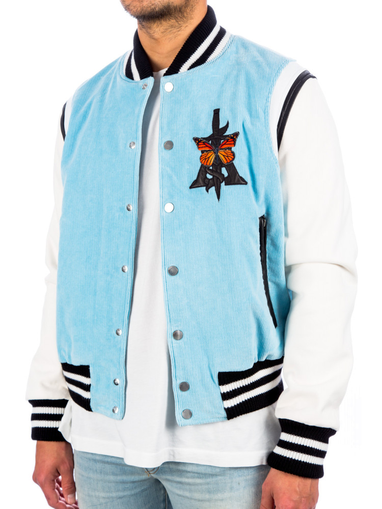 Amiri  varsity jacket Amiri   Varsity Jacketblauw - www.credomen.com - Credomen