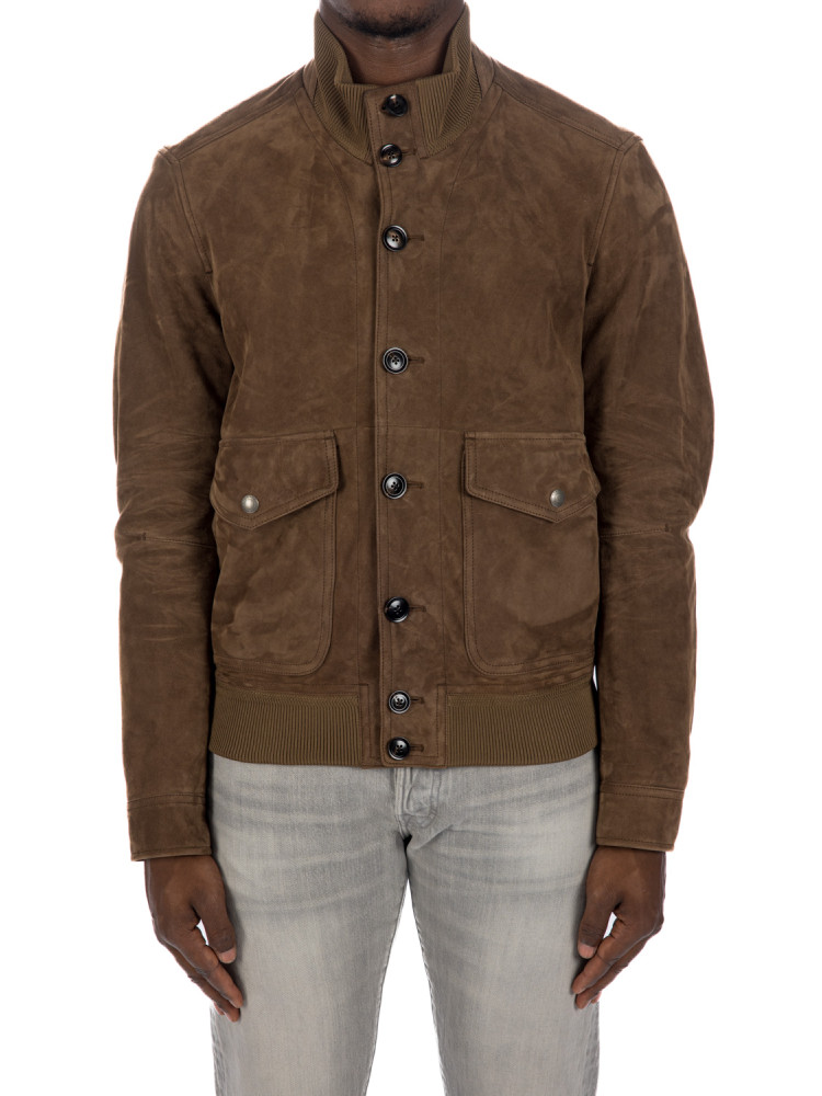 Tom Ford light suede blouson Tom Ford  LIGHT SUEDE BLOUSONzwart - www.credomen.com - Credomen