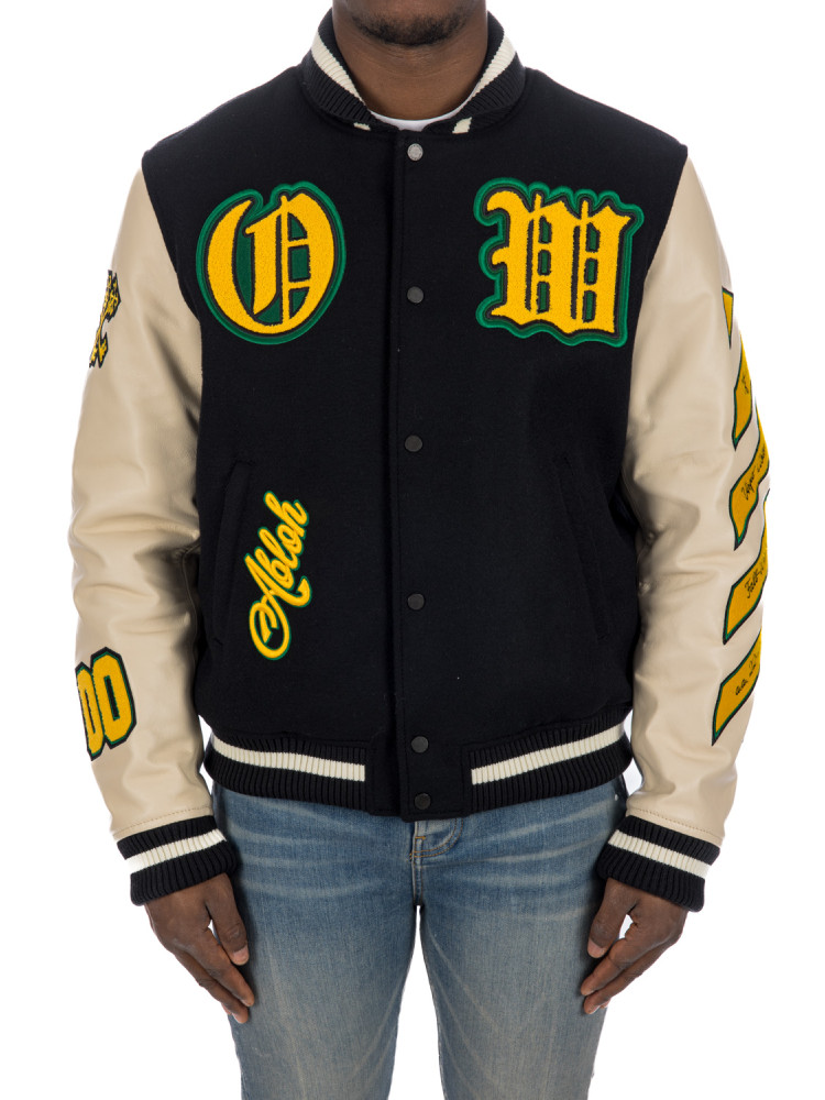 Off White graphics varsity Off White  GRAPHICS VARSITYzwart - www.credomen.com - Credomen